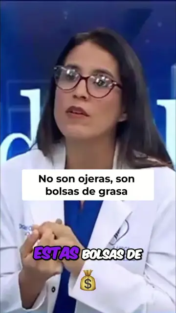 ¡Ojo! Las bolsas de grasa bajo los ojos no son ojeras