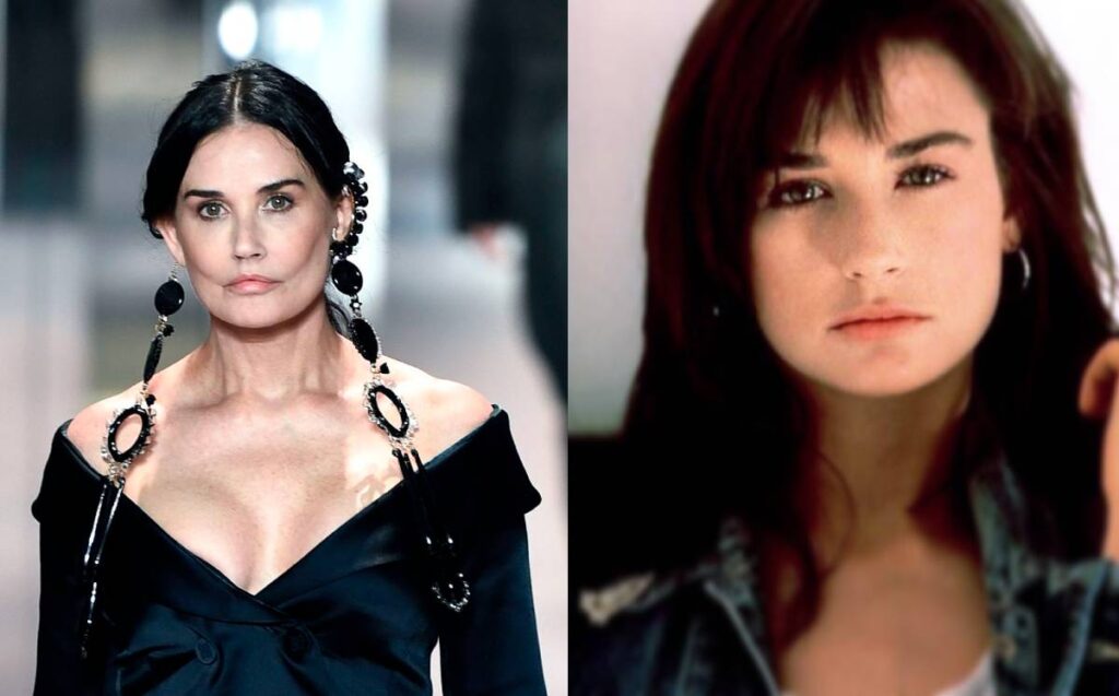 Demi Moore antes y después