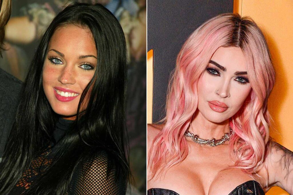 Megan Fox, antes y después