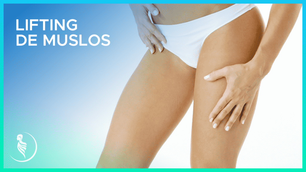 Cicatriz interna de lifting de muslos