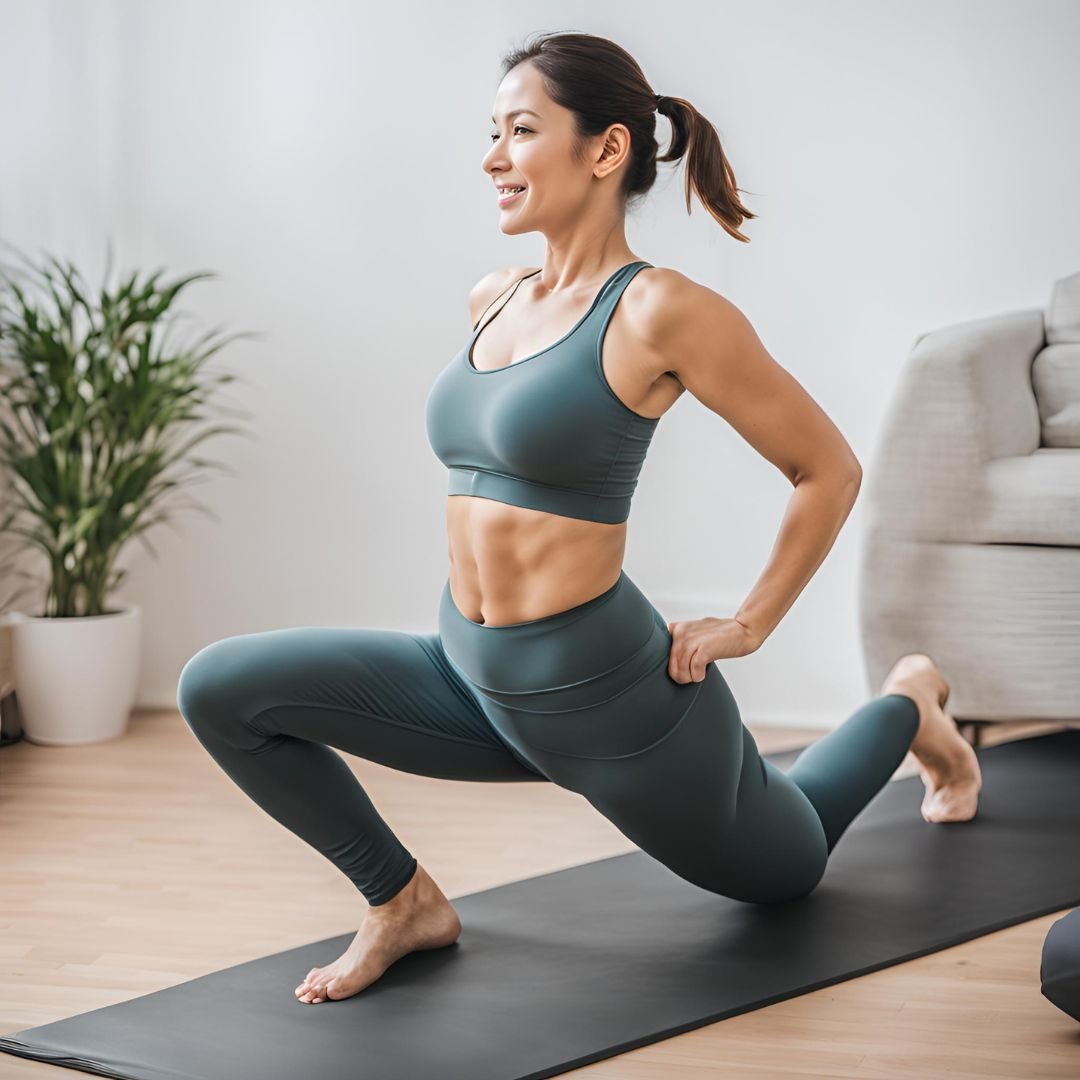 Contorno corporal femenino antes y después
