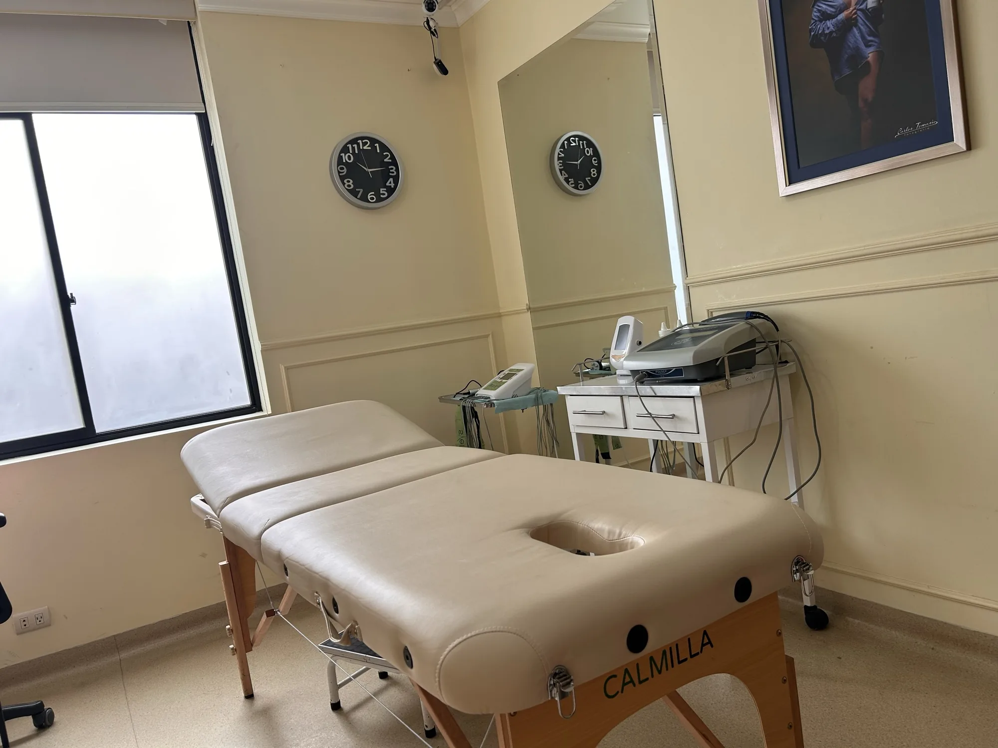 Sala de procedimientos — Cirugía Plástica Martínez