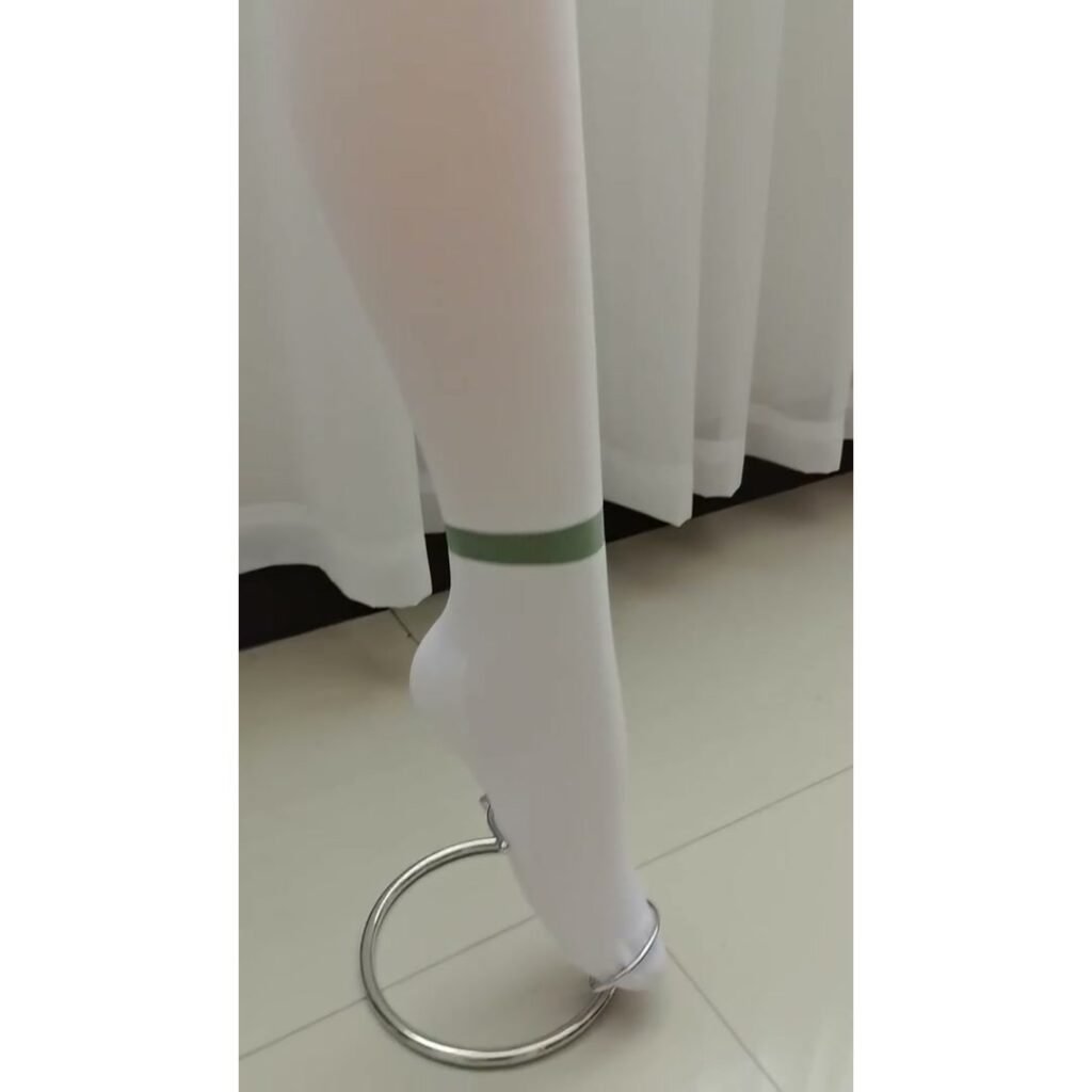 Medias Antiembólicas Post-Quirúrgicas Blancas