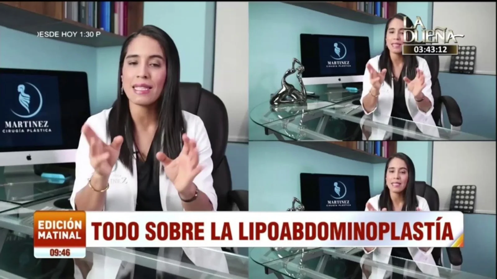 Aparición en medios